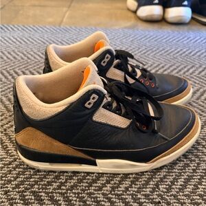 Black and Tan Jordans